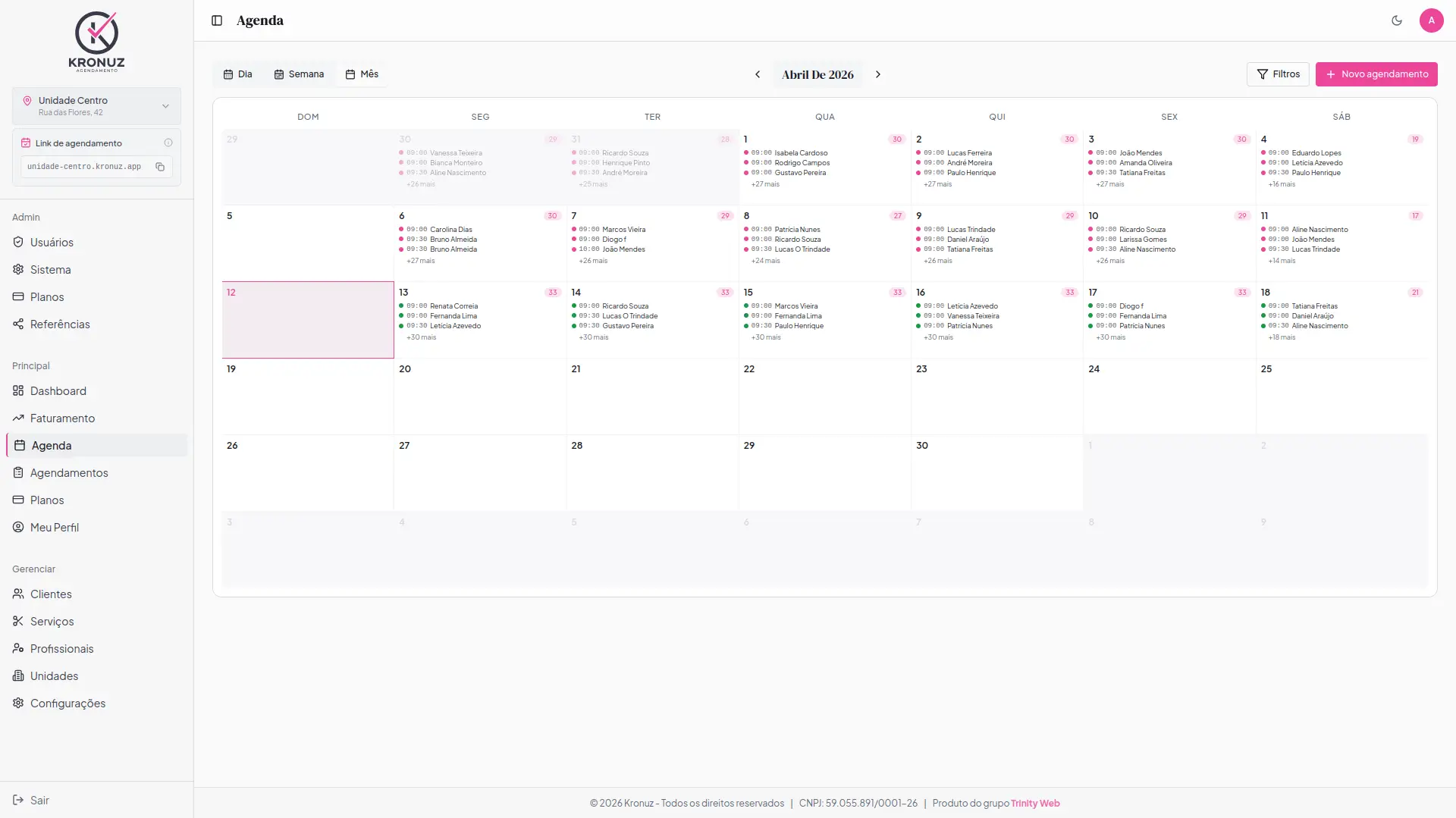 Kronuz — Temas dinâmicos por nicho